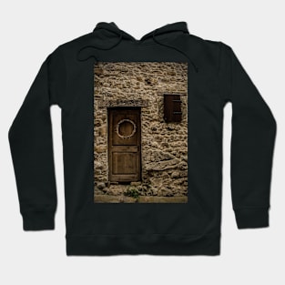 Door in Poffabro, North East Italy Hoodie